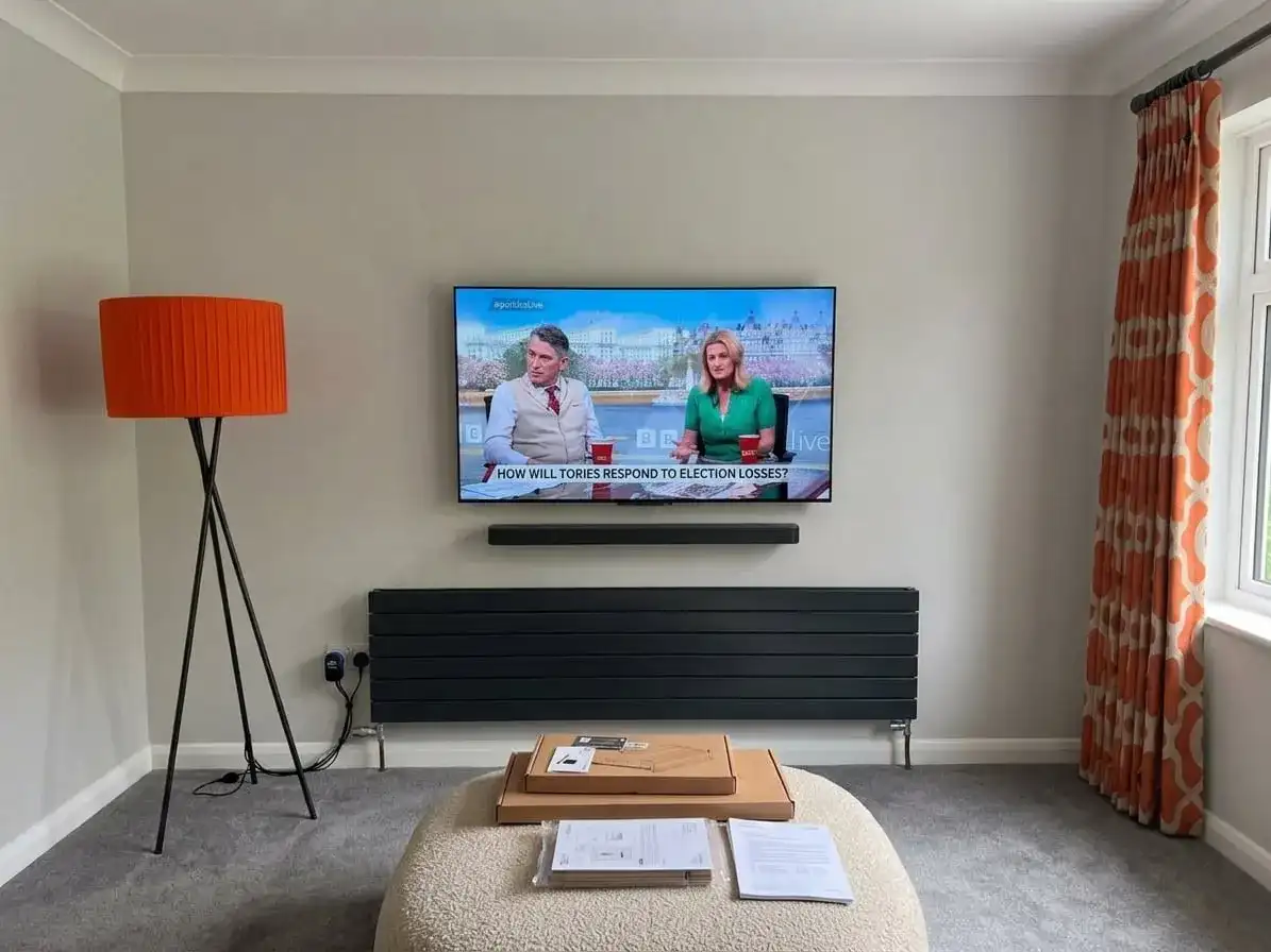 Completed 65" panasonic with sonos arc — kelvedon by Advanced Aerials