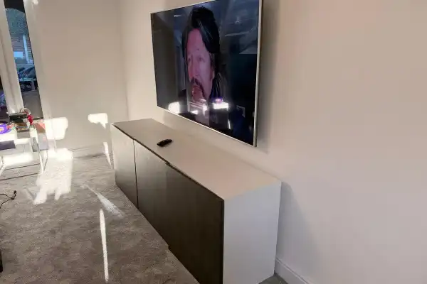 TV Above Floating Unit — Colchester — image 2