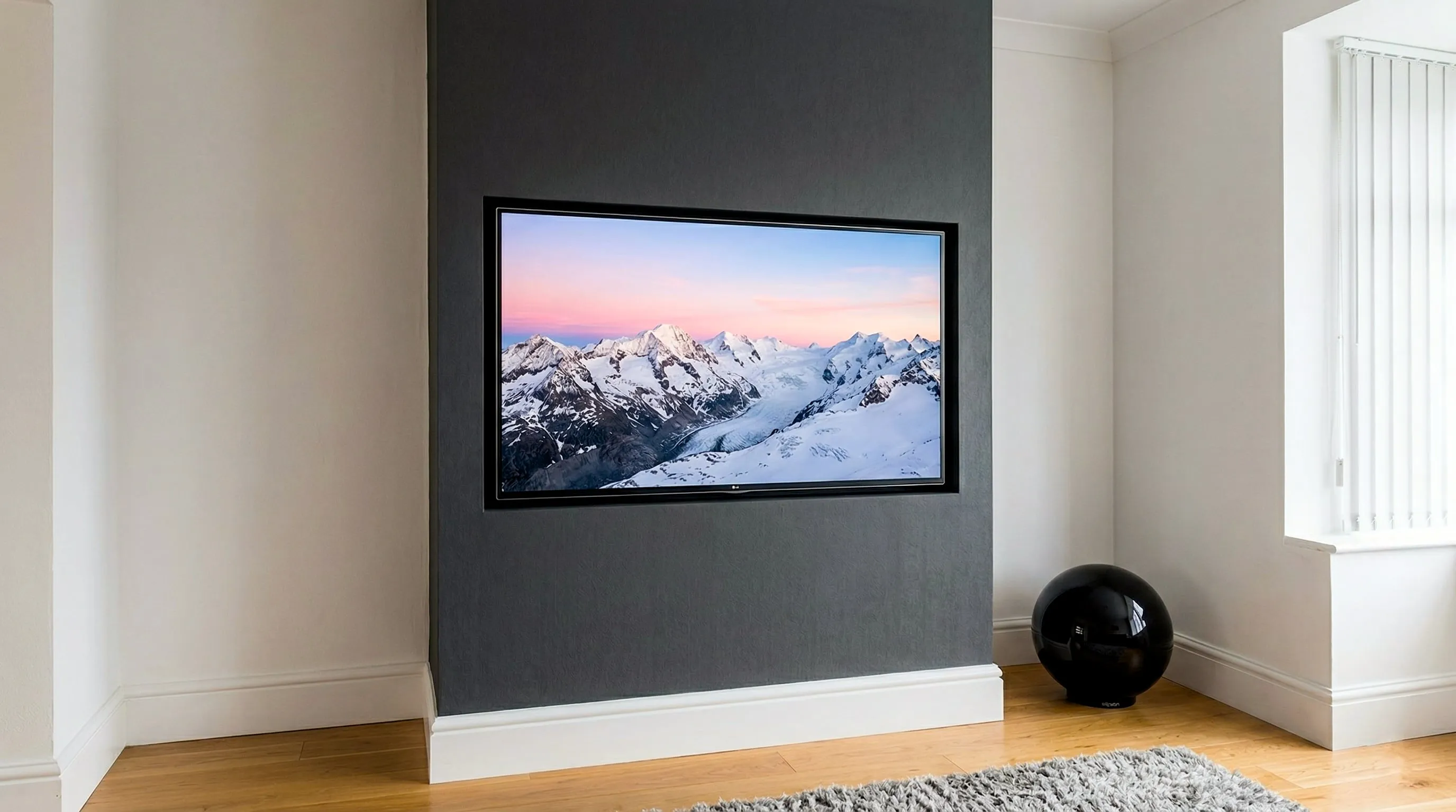 Plasma Install — Panasonic 55″ Plasma HDTV — Essex in Essex